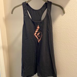 Women’s Black Diamond Tank - Grey & Peach